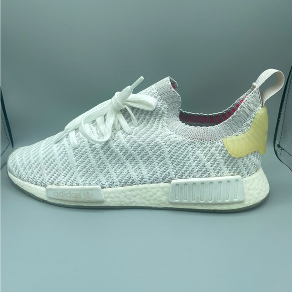 adidas NMD_R1 STLT Primeknit ‘Cloud White’ CQ2390 - Picture 12 of 13